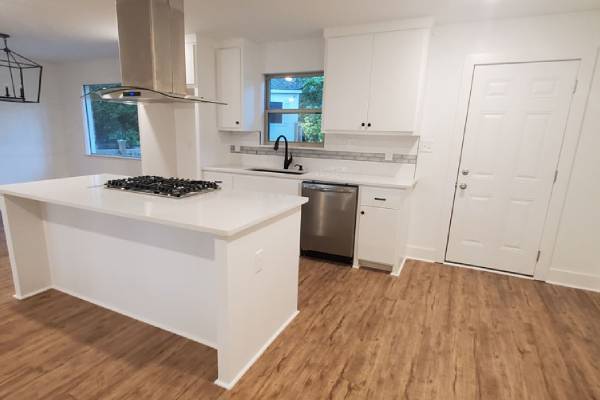 Contemporary/Transitional Kitchen Remodel in North Little Rock, AR by S&V Renovations LLC project photo